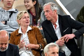 French Open - VIPs In The Stands - Day 11