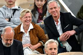 French Open - VIPs In The Stands - Day 11