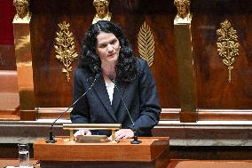Speeches before a Motion de censure vote at the National Assembly FA