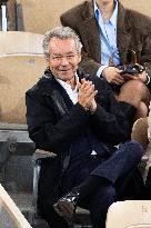 2025 French Open - Celebrities In Stands Day 11