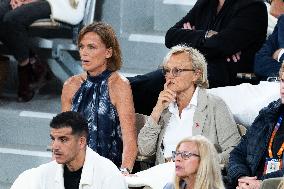 2025 French Open - Celebrities In Stands Day 11