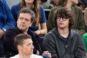 2025 French Open - Celebrities In Stands Day 11