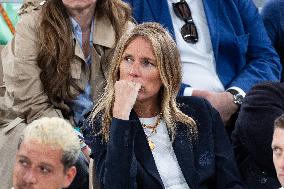 2025 French Open - Celebrities In Stands Day 11