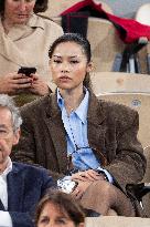 2025 French Open - Celebrities In Stands Day 11