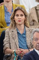 2025 French Open - Celebrities In Stands Day 11
