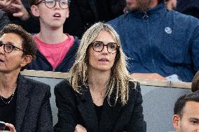 2025 French Open - Celebrities In Stands Day 11