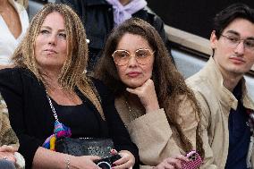 2025 French Open - Celebrities In Stands Night 11 NB