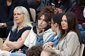 2025 French Open - Celebrities In Stands Night 11 NB