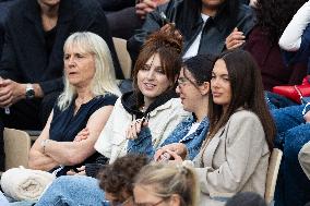2025 French Open - Celebrities In Stands Night 11 NB