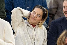 2025 French Open - Celebrities In Stands Night 11 NB