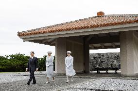 Japanese Imperial family in Okinawa