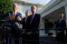Senate Republicans Meet at White House Over Trump’s Spending Bill - DC
