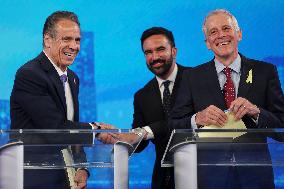 Cuomo, Blake Clash in Heated NYC Mayoral Primary Debate