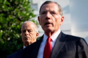 Senate Republicans Meet at White House Over Trump’s Spending Bill - DC