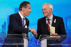 Cuomo, Blake Clash in Heated NYC Mayoral Primary Debate