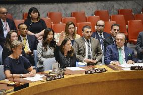 U.S. vetoes Gaza ceasefire resolution