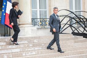 Weekly Cabinet Meeting - Paris