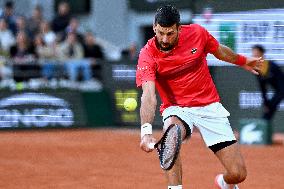French Open - Novak Djokovic Quarter Final Match