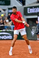 French Open - Novak Djokovic Quarter Final Match