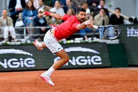 French Open - Novak Djokovic Quarter Final Match