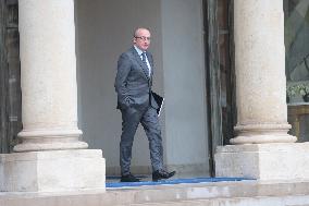 Weekly Cabinet Meeting - Paris