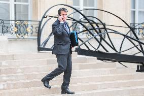 Weekly Cabinet Meeting - Paris