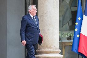 Weekly Cabinet Meeting - Paris