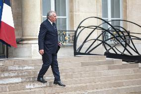 Weekly Cabinet Meeting - Paris