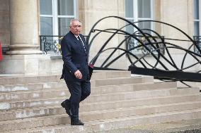 Weekly Cabinet Meeting - Paris