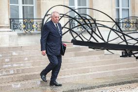 Weekly Cabinet Meeting - Paris
