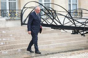 Weekly Cabinet Meeting - Paris