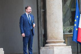 Weekly Cabinet Meeting - Paris