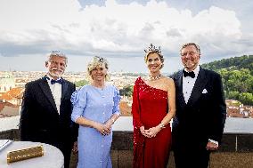 Royal Couple Visit To Prague