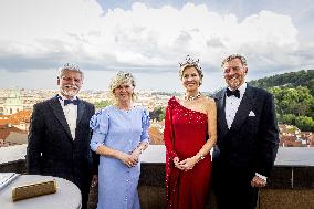 Royal Couple Visit To Prague