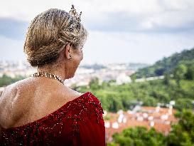 Royal Couple Visit To Prague