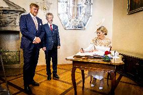 Royal Couple Visit To Prague