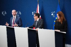 EU Press Conference On Strategic Projects On Raw Materials