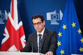 EU Press Conference On Strategic Projects On Raw Materials
