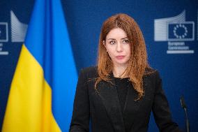 EU Press Conference On Strategic Projects On Raw Materials