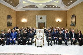 Pope Leo XIV in Private Audience - Vatican