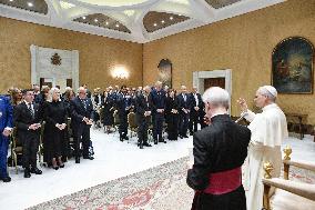 Pope Leo XIV in Private Audience - Vatican