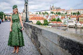 Royal Couple Visit To Prague - Day 2