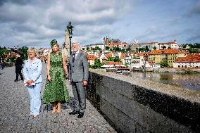 Royal Couple Visit To Prague - Day 2