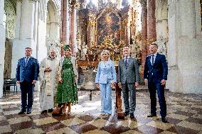 Royal Couple Visit To Prague - Day 2