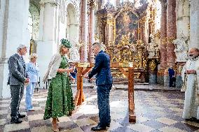 Royal Couple Visit To Prague - Day 2