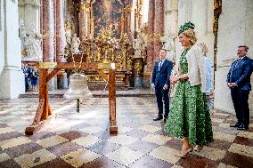 Royal Couple Visit To Prague - Day 2