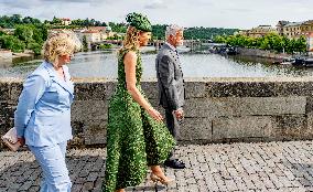 Royal Couple Visit To Prague - Day 2