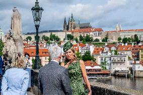 Royal Couple Visit To Prague - Day 2