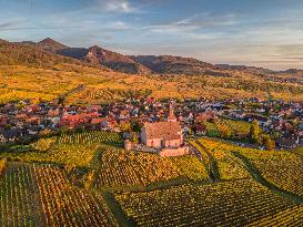 Illustration - Aerial View of France
