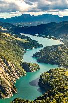 Illustration - Aerial View of France